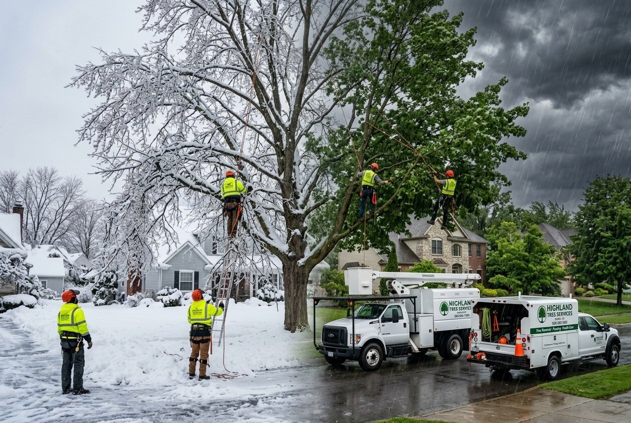 How Weather in Buffalo Affects Tree Care Buffalo NY
