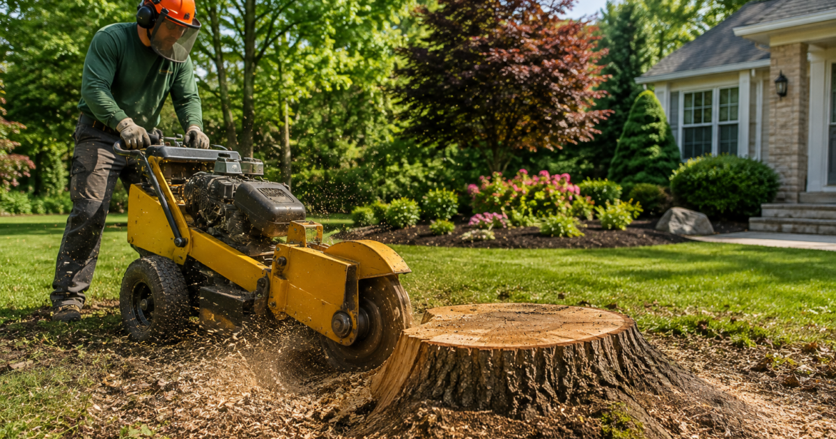  How Stump Grinding Improves Your Landscape