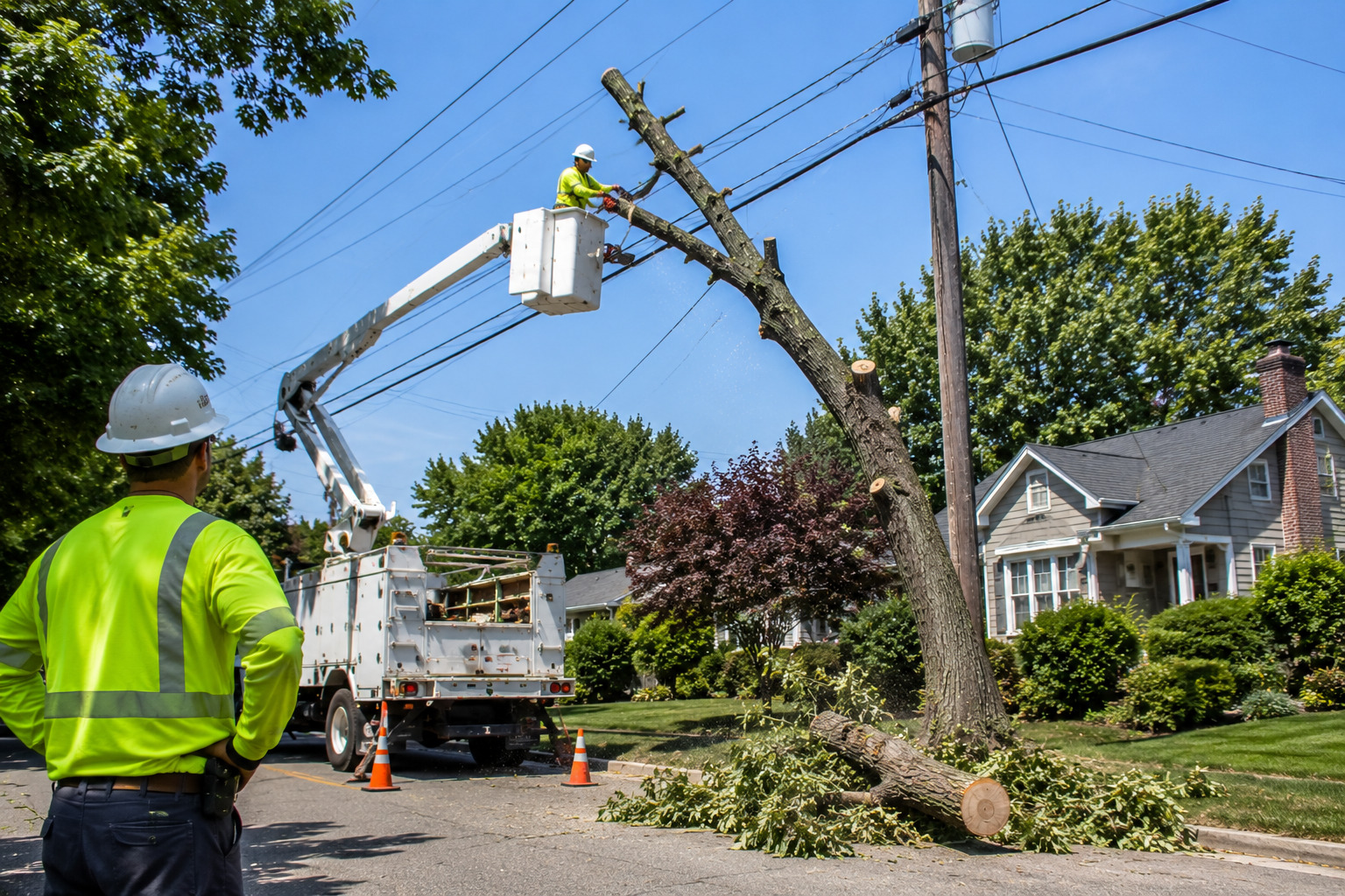 Tree Removal Near Power Lines and What Homeowners Should Know